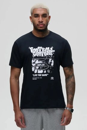 Camiseta Básica Masculina Umbro Football Culture Estampa